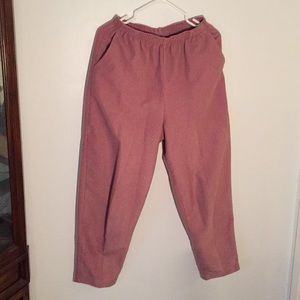Vintage pink cord trousers size 10